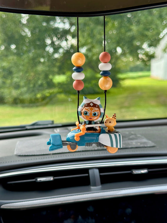 FULCRUM & LOTH-CAT CAR CHARM...