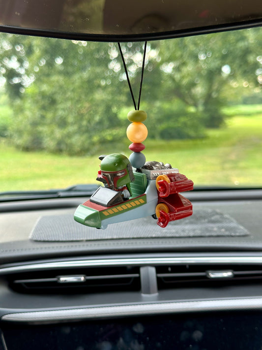 BOUNTY HUNTER CAR CHARM...