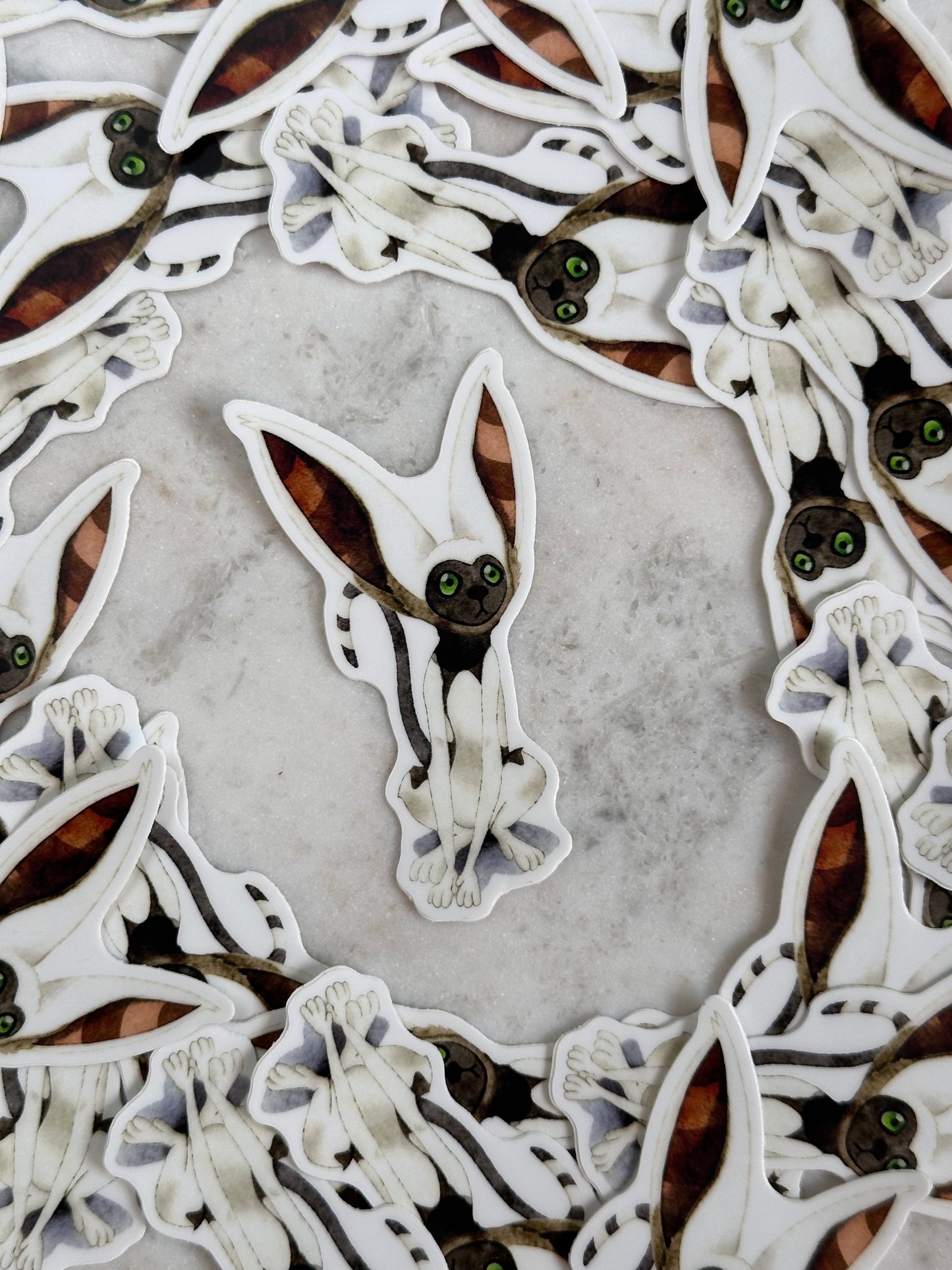 FLYING LEMUR STICKER...
