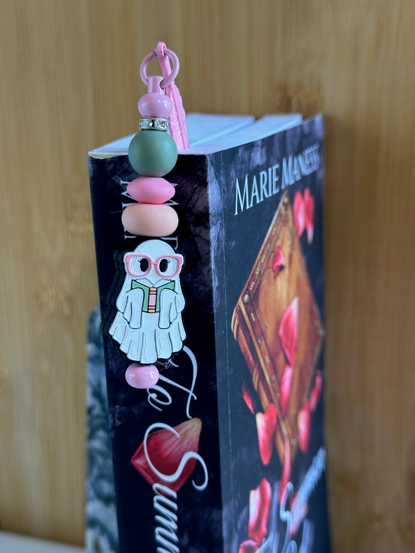 PINK GHOST BOOKMARK...