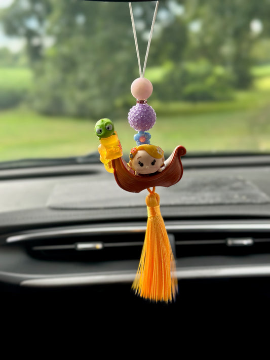 A LANTERN FOR A LOST PRINCESS CAR CHARM...