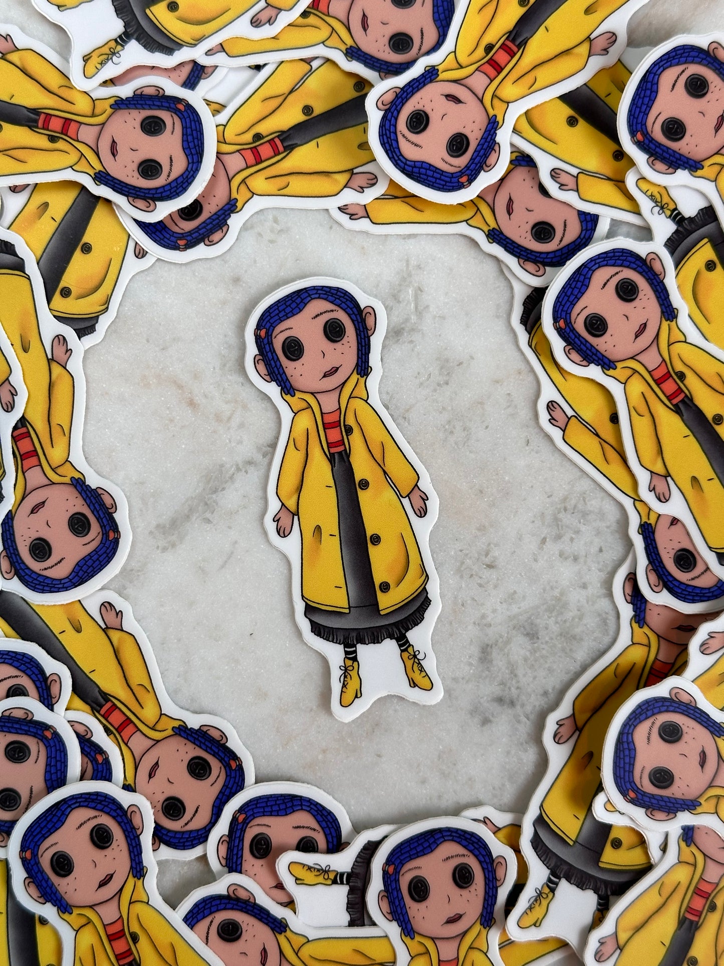 LITTLE DOLL STICKER...