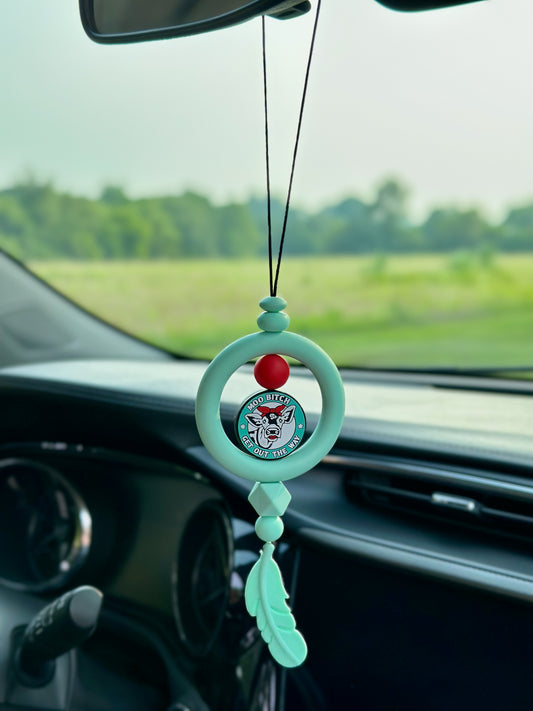 MOO BISH CAR CHARM...