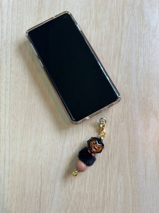 BE PREPARED PHONE CHARM...