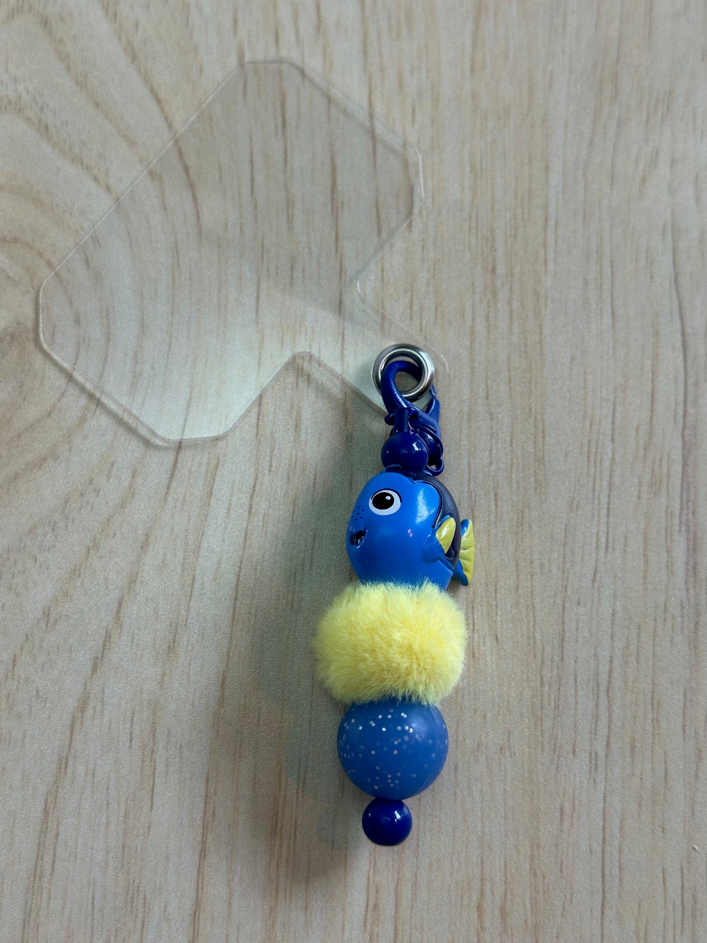 JUST KEEP SWIMMING PHONE CHARM...