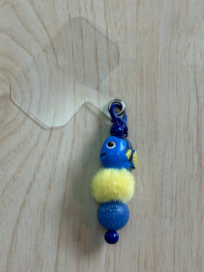 JUST KEEP SWIMMING PHONE CHARM...