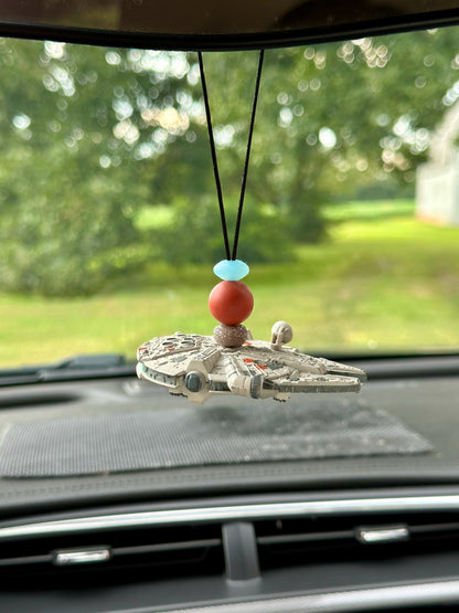 FASTEST HUNK OF JUNK IN THE GALAXY CAR CHARM...
