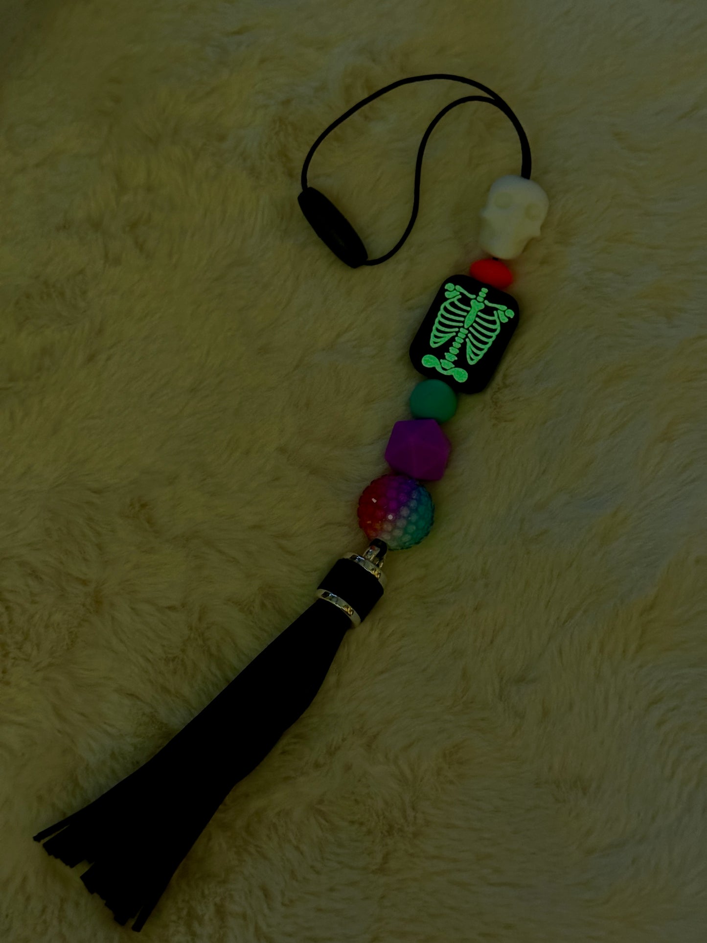 GLOW PARTY XRAY CAR CHARM...