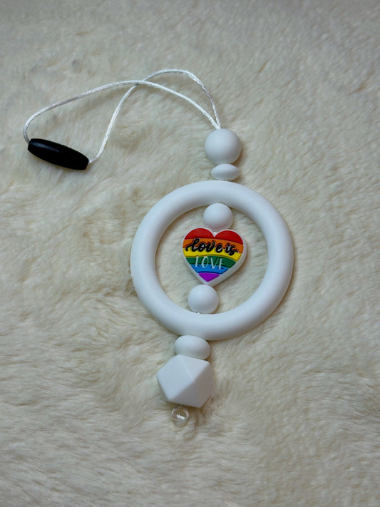 LOVE IS LOVE CAR CHARM...