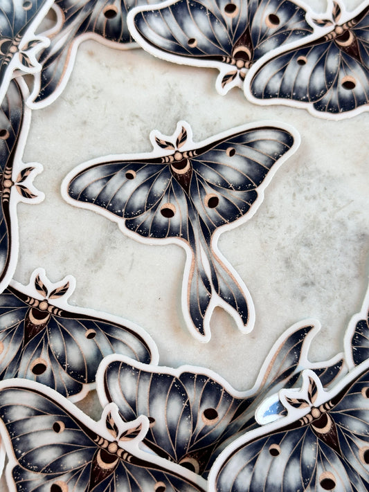 LUNA MOTH STICKER...