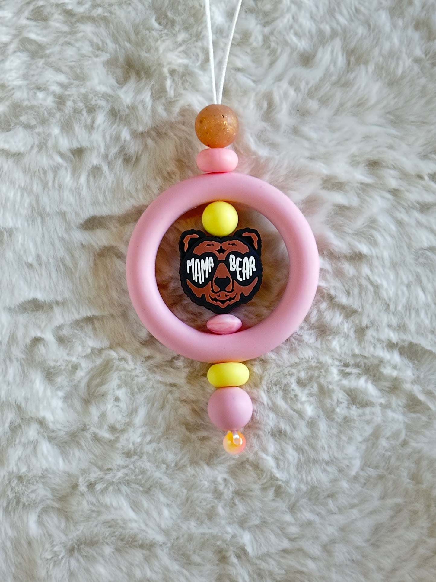 MAMA BEAR CAR CHARM...
