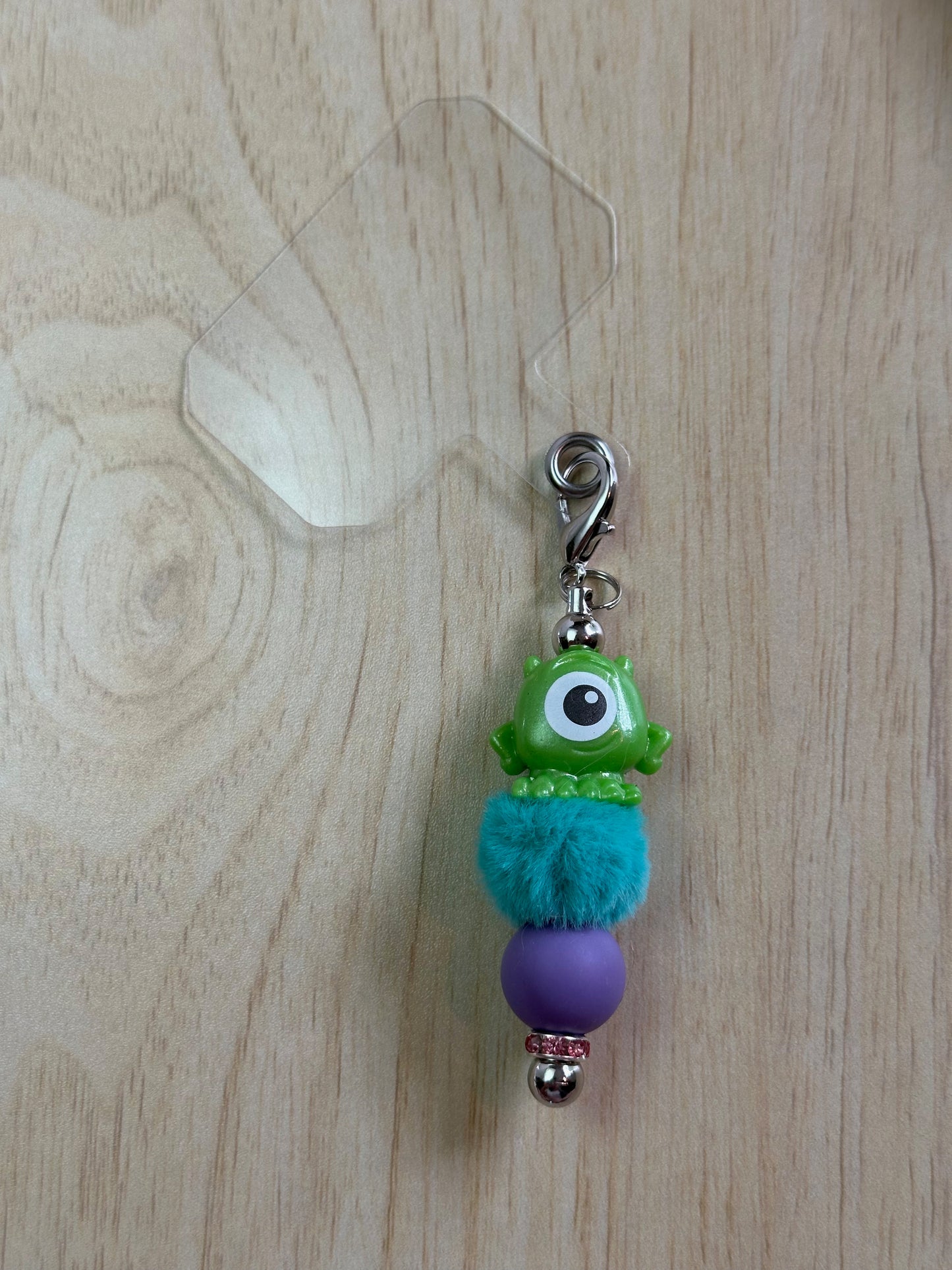 GOOGLIE BEAR PHONE CHARM...