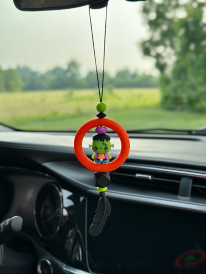 MR & MRS MONSTER CAR CHARM...