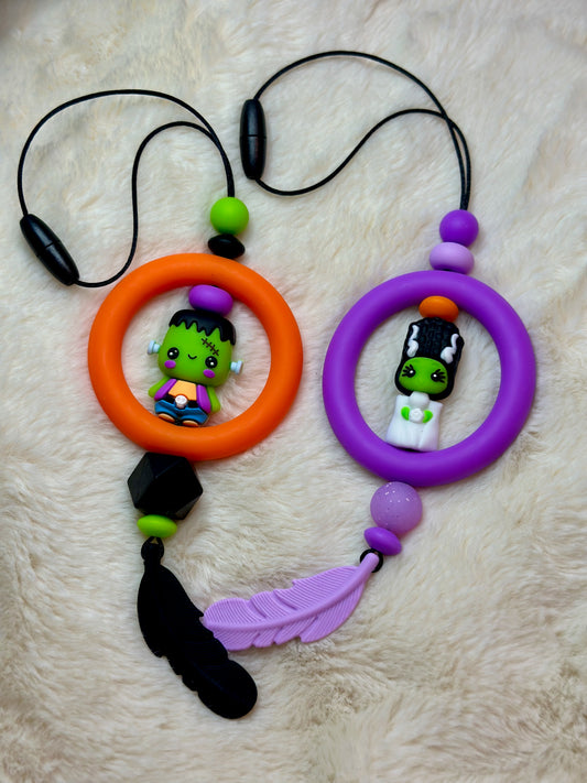 MR & MRS MONSTER CAR CHARM...
