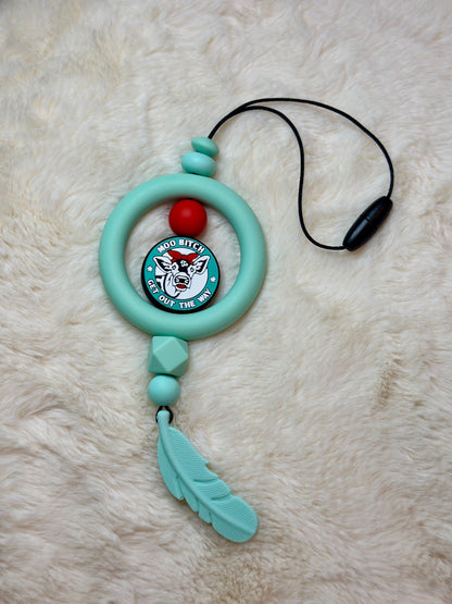 MOO BISH CAR CHARM...