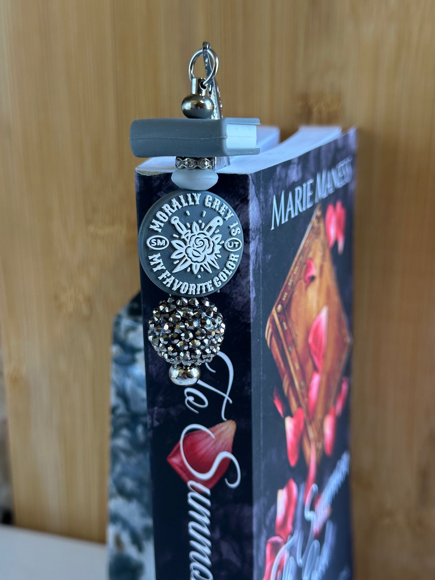 MORALLY GRAY BOOKMARK...