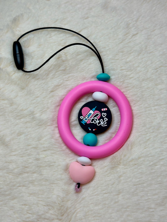 WE ♡ HEALTHCARE PEEPS CAR CHARM...