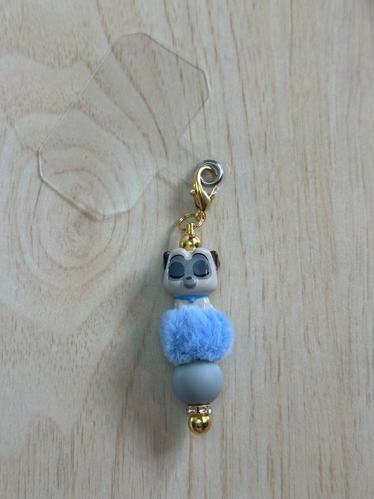 PAMPERED POOCH PHONE CHARM...