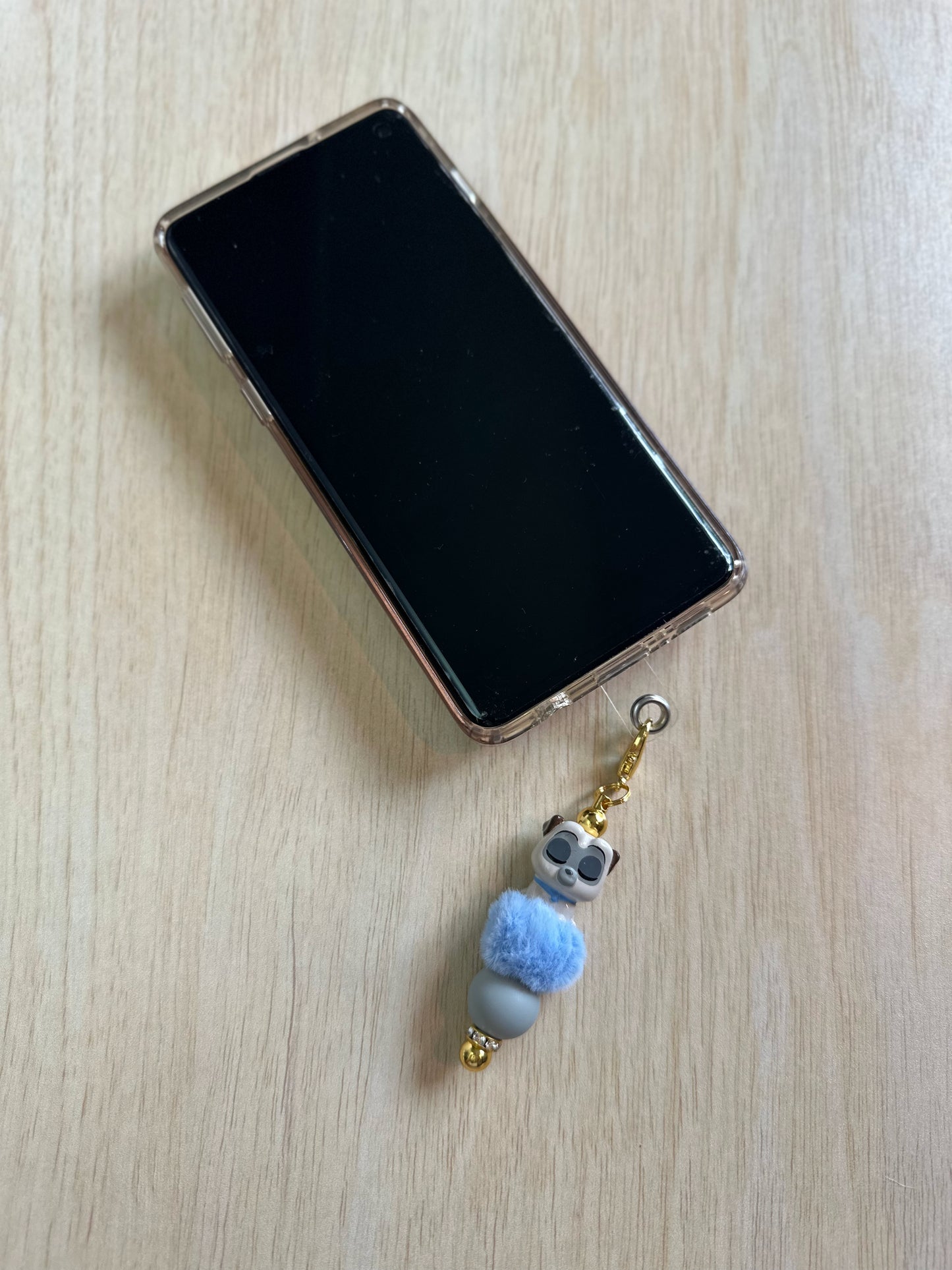 PAMPERED POOCH PHONE CHARM...