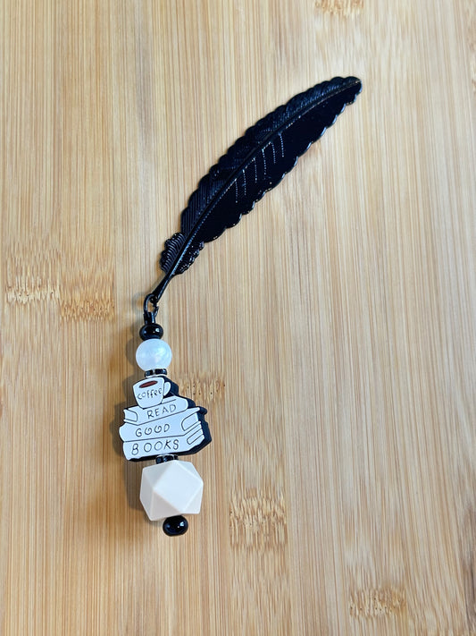 COFFEE & A GOOD BOOK BOOKMARK...