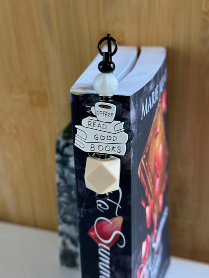 COFFEE & A GOOD BOOK BOOKMARK...