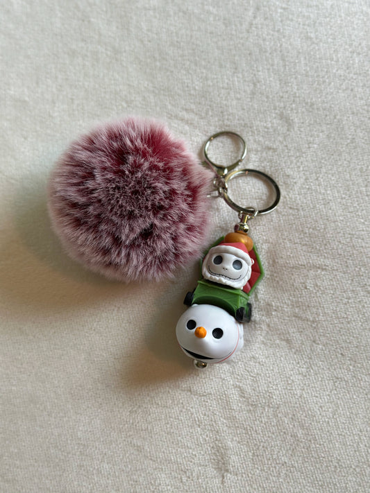 STEPPING IN FOR SANTA KEYCHAIN...