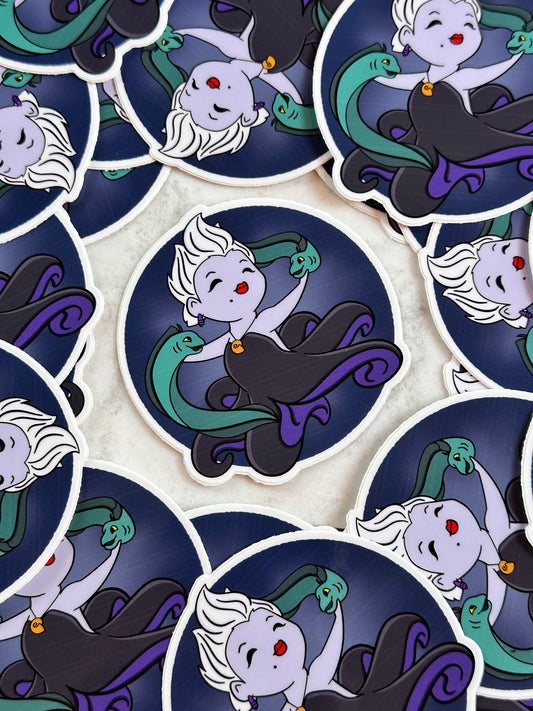SEA WITCH STICKER...