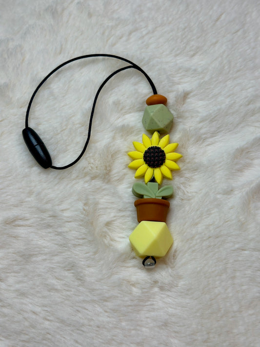 SUNFLOWER CAR CHARM...