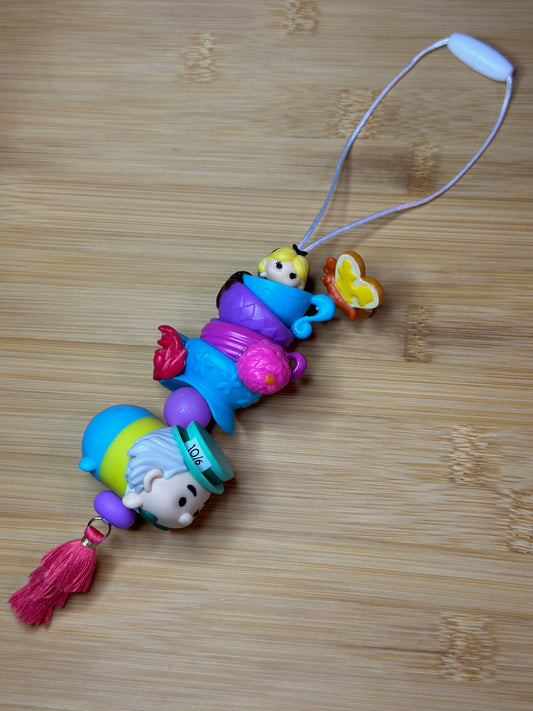 TOPSY TURVY TEA PARTY CAR CHARM...