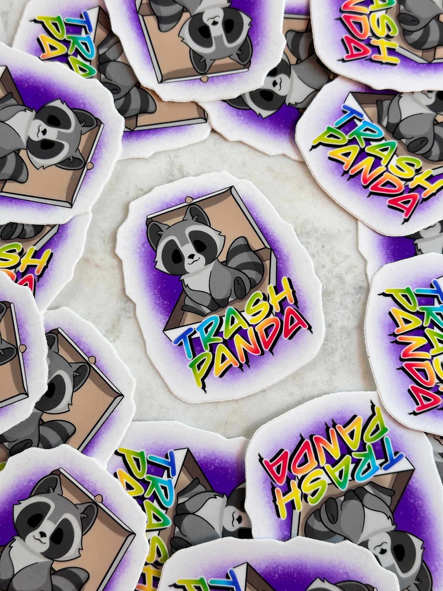 TRASH PANDA STICKER...