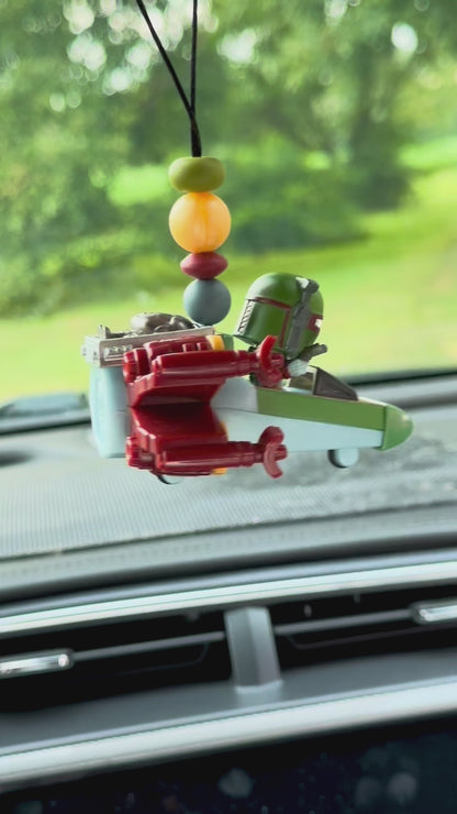 BOUNTY HUNTER CAR CHARM...